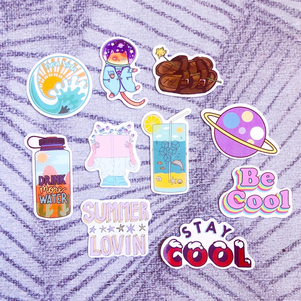 Pura Vida VSCO Sticker Pack